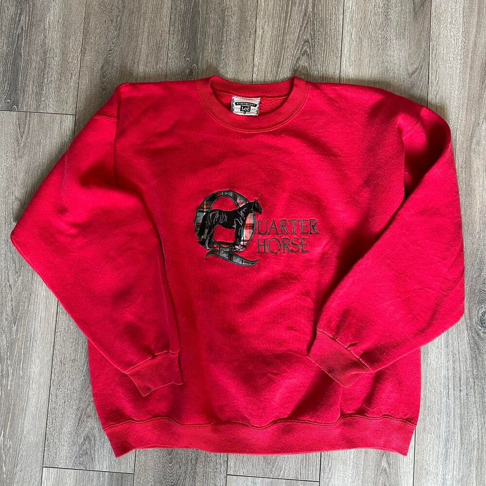 Lee Women's Red Sweatshirt